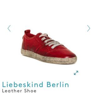 Liebeskind Berlin Red Leather Shoes EU 40 US 10